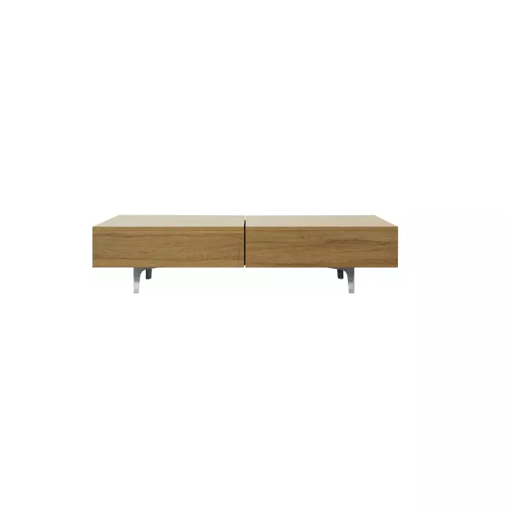 New design drawer coffee table with storage wood coffee tabl