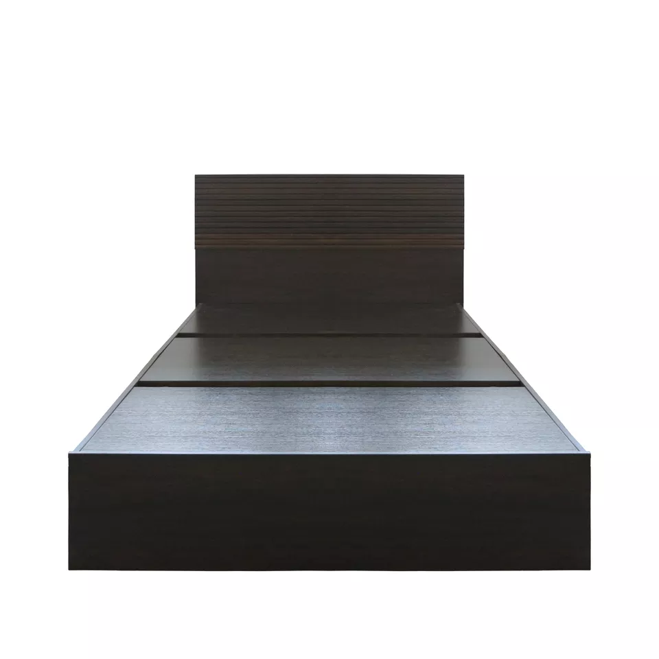 Single bed modern simple bedroom wooden furniture wooden fra